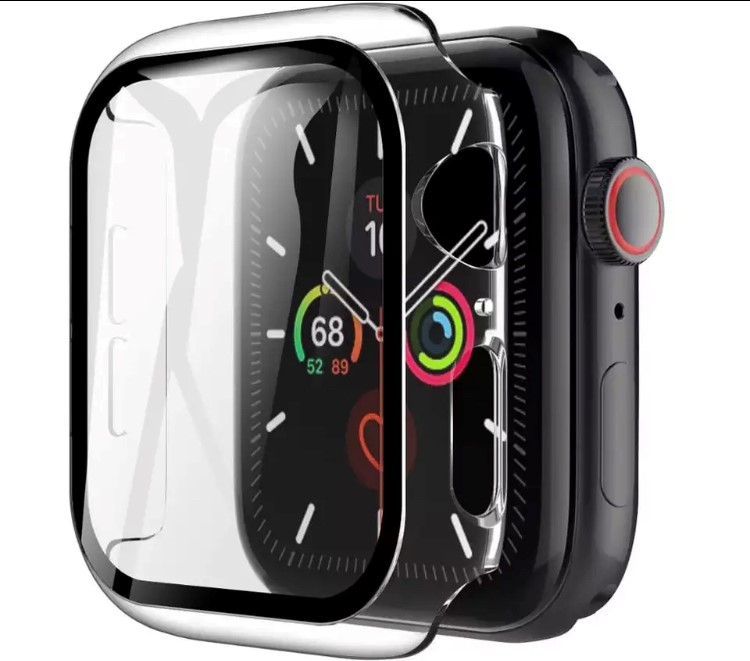 buy  Case+Glass 360 For Apple Watch Series 1,2,3,4,5,6,7,8,9,SE