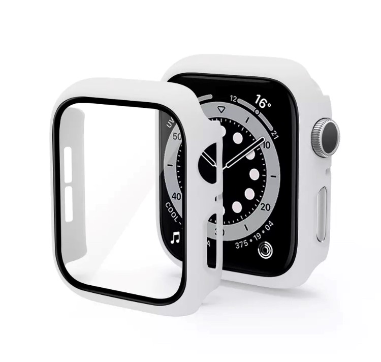 buy  Case+Glass 360 For Apple Watch Series 1,2,3,4,5,6,7,8,9,SE