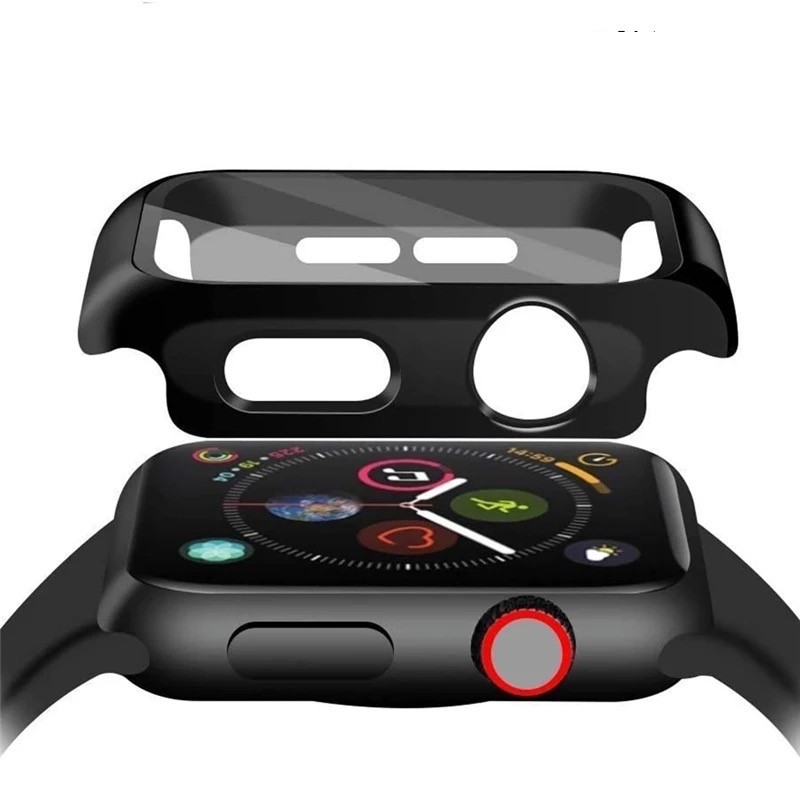 buy  Case+Glass 360 For Apple Watch Series 1,2,3,4,5,6,7,8,SE