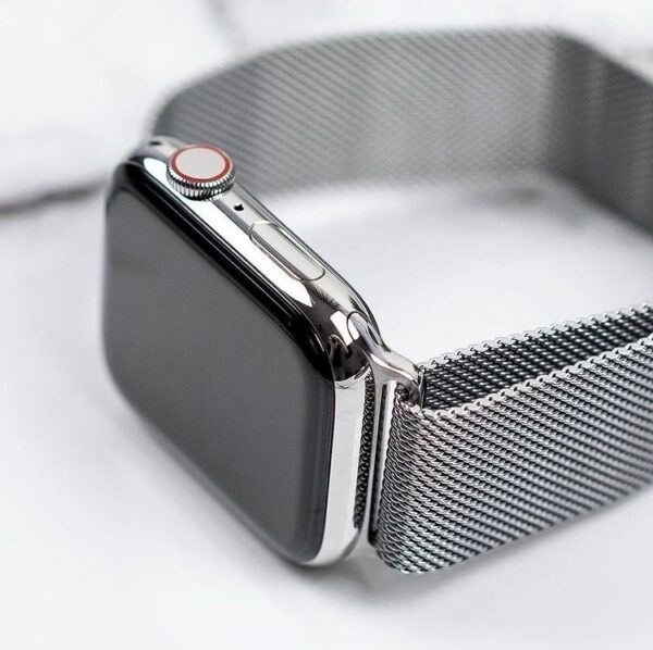 buy  Meshi Steel Strap For Apple Watch Series 1,2,3,4,5,6,7,8,9,SE,Ultra