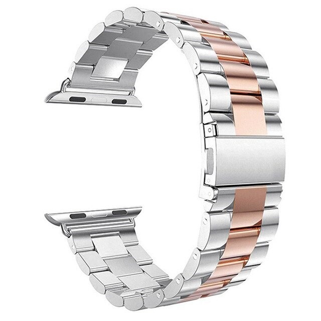 buy  Links Steel Strap For Apple Watch Series 1,2,3,4,5,6,7,8,SE,Ultra