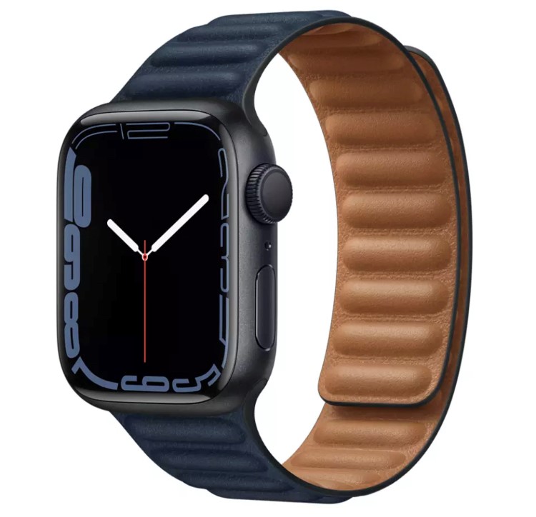 buy  Milano Leather Strap For Apple Watch Series 1,2,3,4,5,6,7,8,SE,Ultra