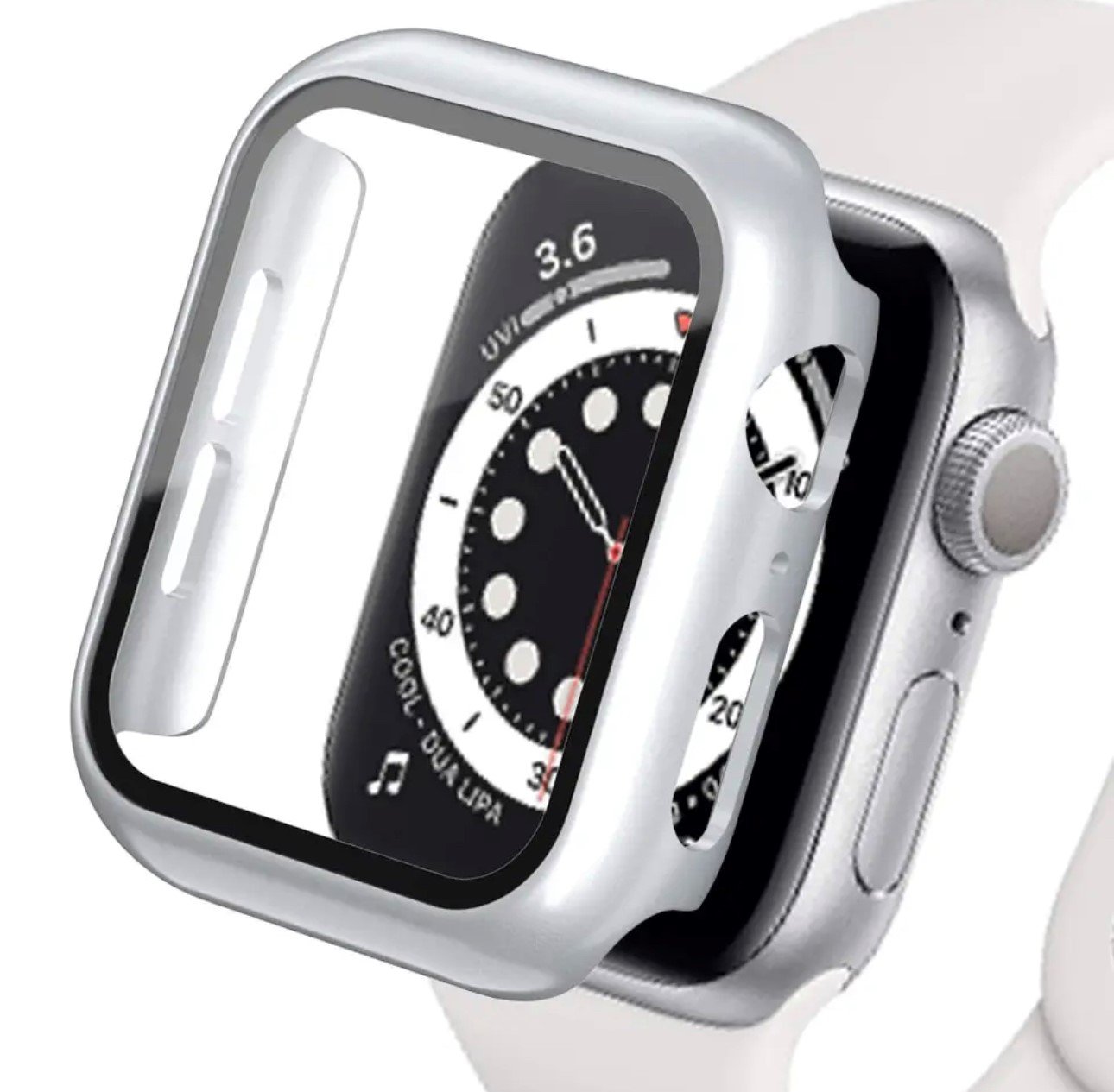 buy  Case+Glass 360 For Apple Watch Series 1,2,3,4,5,6,7,8,9,SE