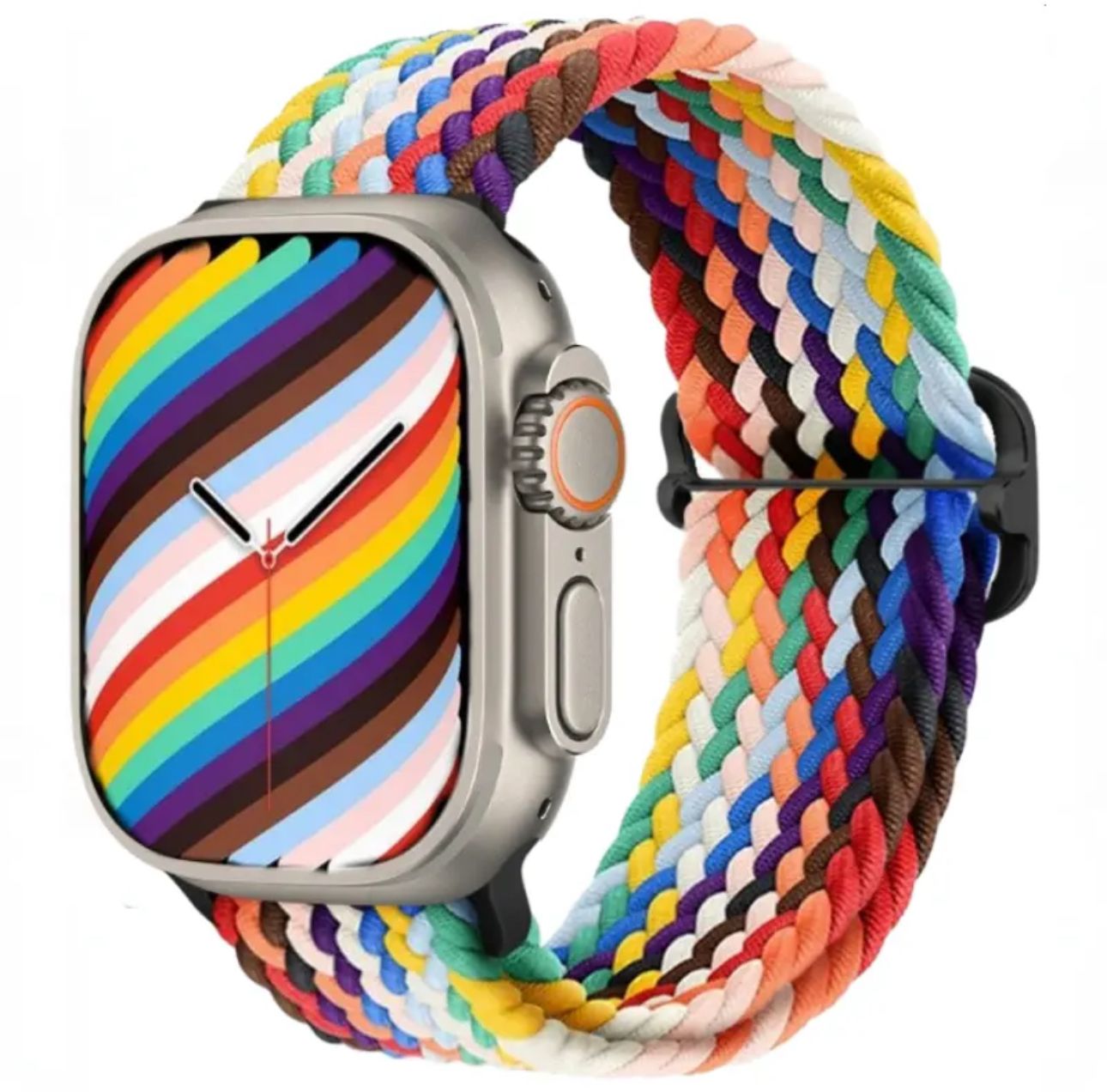 buy  Braided Pro Nylon Band For Apple Watch Series 1,2,3,4,5,6,7,8,9,SE,Ultra