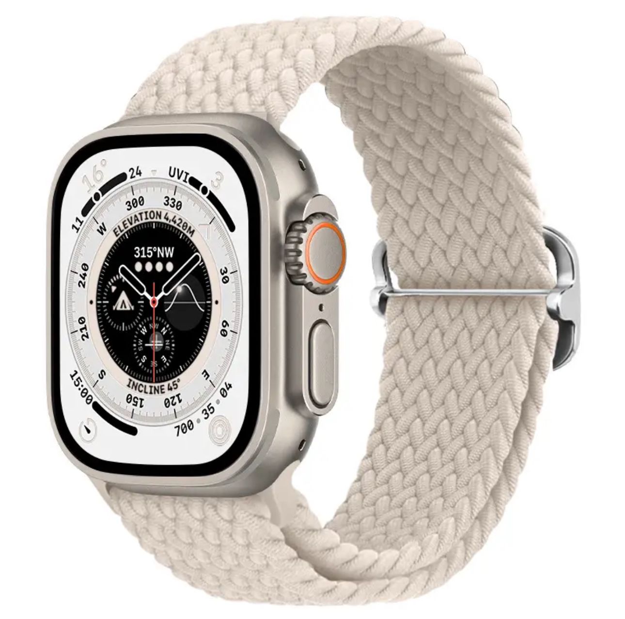 buy  Braided Pro Nylon Band For Apple Watch Series 1,2,3,4,5,6,7,8,9,SE,Ultra